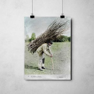 Print - "El Hombre de los Palos" - Portada Clásica Led Zeppelin IV
